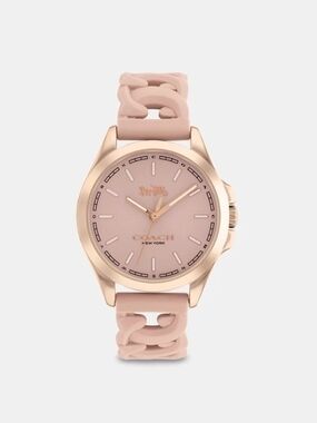 NEW Coach Libby C9579 Pink Gold 34MM Watch RARE & HTF